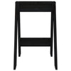 Schwarze Hocker Vrevolod 40x40x60cm (2 Stück Kiefer)