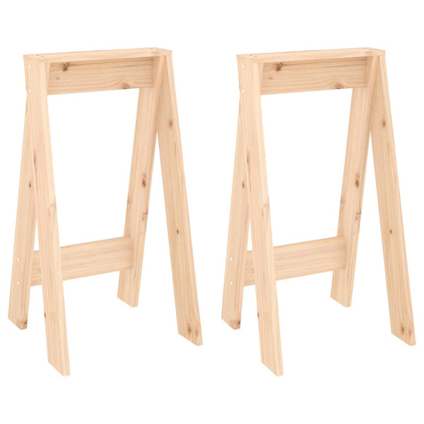 Hocker Vrevolod 40x40x75cm (2 Stk Kiefer)