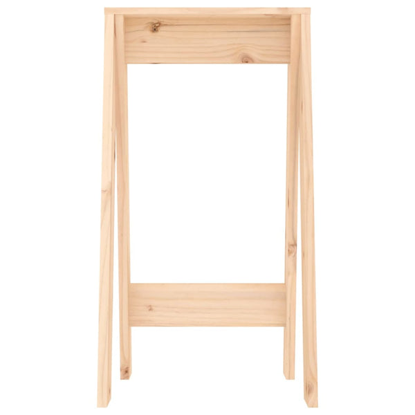 Hocker Vrevolod 40x40x75cm (2 Stk Kiefer)