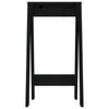 Schwarze Hocker Vrevolod 40x40x75cm (2 Stk Kiefer)