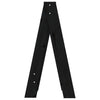 Schwarze Hocker Vrevolod 40x40x75cm (2 Stk Kiefer)