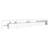 Weißer TV-Schrank mit LED-Beleuchtung Cinstantin 290x36,5x40cm