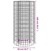 Feuerkorb mit Galvanisierung Bao Ø 50cm (Eisen)