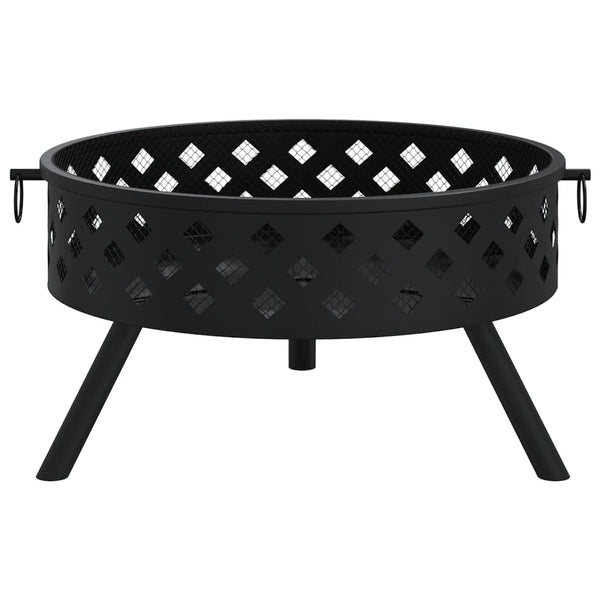 Teräs-Feuerschale und Schürhaken Togrul 58cm (xxl)