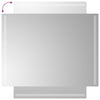 LED-Badezimmerspiegel Magdolia 60x80cm