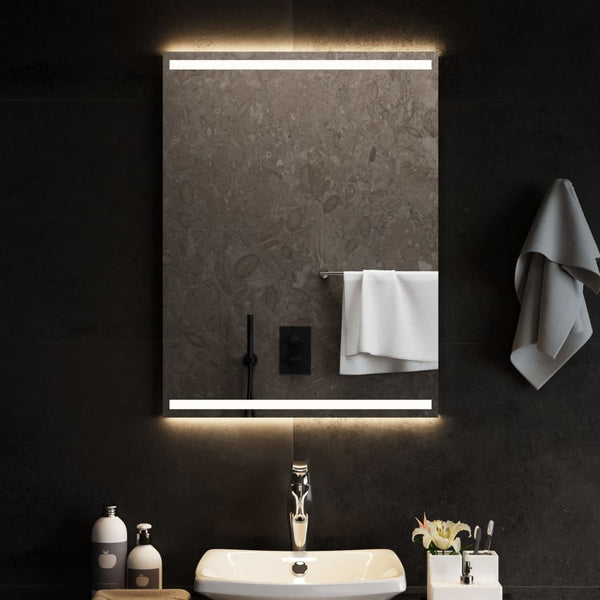 LED-Badezimmerspiegel Magdolia 60x80cm