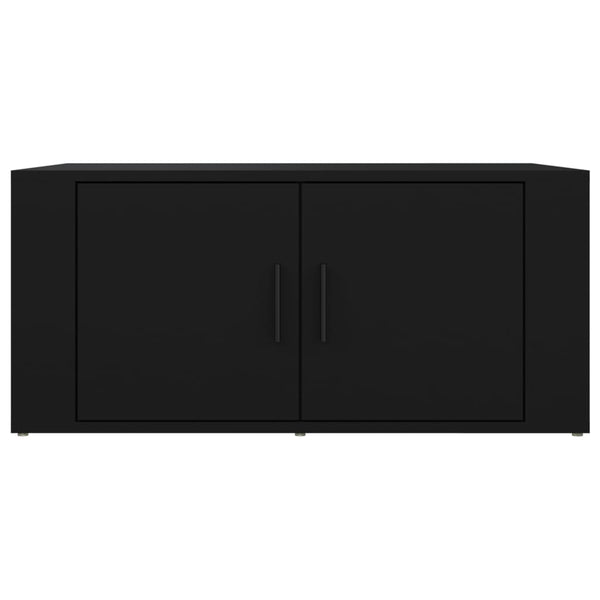 Musta sohvapöytä Glenn 80x50x36cm (puinen)