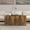 Couchtisch Glenn aus geräucherter Eiche 80x50x36cm (Holz)
