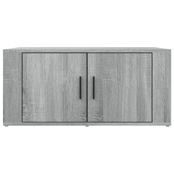 Harmaa sohvapöytä Glenn 80x50x36cm (puinen)