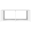 Weißer Couchtisch Adamescu 100x50x36cm (Holz)