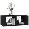 Couchtisch Adamescu, schwarz, 100x50x36cm (Holz)