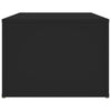 Couchtisch Adamescu, schwarz, 100x50x36cm (Holz)