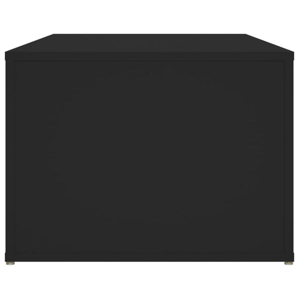 Couchtisch Adamescu, schwarz, 100x50x36cm (Holz)