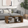 Couchtisch Adamescu aus Rauch-Eiche 100x50x36cm (Holz)