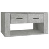 Betongrauer Couchtisch Royer 80x50x40cm (Holz)