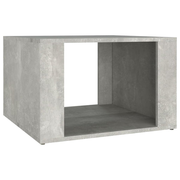 Betoninharmaa yöpöytä Zvi 57x55x36cm (puinen)
