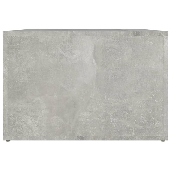 Betoninharmaa yöpöytä Zvi 57x55x36cm (puinen)