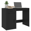 Schwarzer Schreibtisch Margareth 100x49x75cm (Holz)
