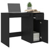 Schwarzer Schreibtisch Margareth 100x49x75cm (Holz)