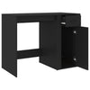 Schwarzer Schreibtisch Margareth 100x49x75cm (Holz)