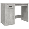 Betongrauer Schreibtisch Margareth 100x49x75cm (Holz)
