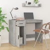 Betongrauer Schreibtisch Margareth 100x49x75cm (Holz)