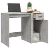 Betongrauer Schreibtisch Margareth 100x49x75cm (Holz)