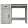 Betongrauer Schreibtisch Margareth 100x49x75cm (Holz)