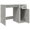 Betongrauer Schreibtisch Margareth 100x49x75cm (Holz)