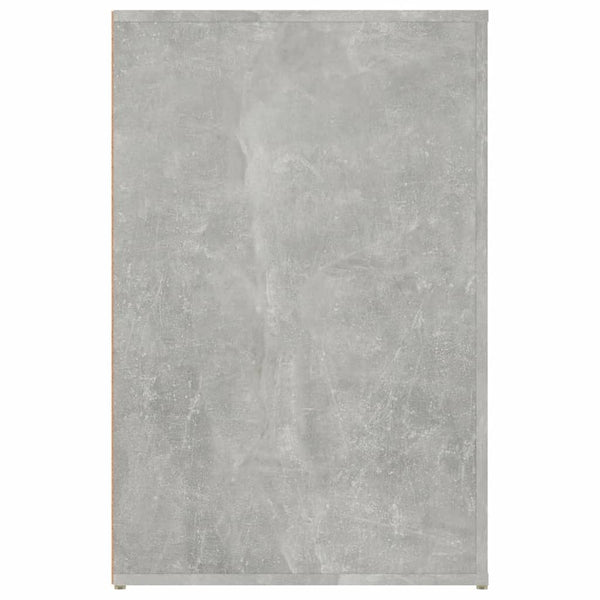 Betongrauer Schreibtisch Margareth 100x49x75cm (Holz)