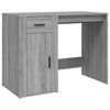 Grauer Schreibtisch Margareth 100x49x75cm (Holz)