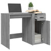Grauer Schreibtisch Margareth 100x49x75cm (Holz)
