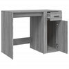 Grauer Schreibtisch Margareth 100x49x75cm (Holz)