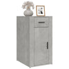 Betongrauer Tischschrank Varciu 40x49x75cm (Holz)
