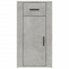 Betongrauer Tischschrank Varciu 40x49x75cm (Holz)