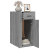 Grauer Tischschrank Varciu 40x49x75cm (Holz)