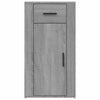 Grauer Tischschrank Varciu 40x49x75cm (Holz)