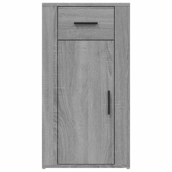 Grauer Tischschrank Varciu 40x49x75cm (Holz)