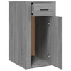 Grauer Tischschrank Varciu 40x49x75cm (Holz)