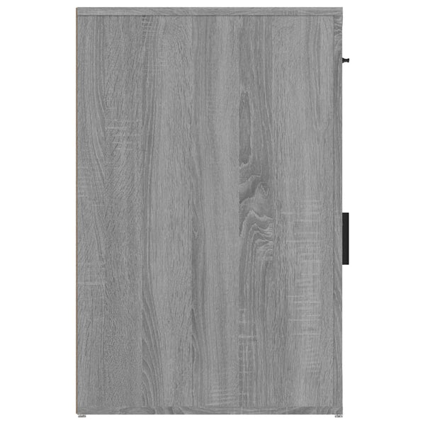 Grauer Tischschrank Varciu 40x49x75cm (Holz)