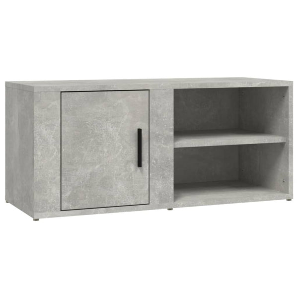Wandregale in Betongrau Gheorghge 80x31,5x36cm (2 Stück Holz)