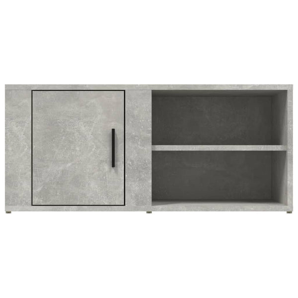Wandregale in Betongrau Gheorghge 80x31,5x36cm (2 Stück Holz)