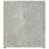 Wandregale in Betongrau Gheorghge 80x31,5x36cm (2 Stück Holz)