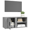 Harmaa tv-taso Gheorghge 80x31,5x36cm (puinen)