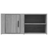 Harmaa tv-taso Gheorghge 80x31,5x36cm (puinen)