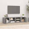 Graue TV-Schränke Gheorghge 80x31,5x36cm (2 Stück Spanplatte)