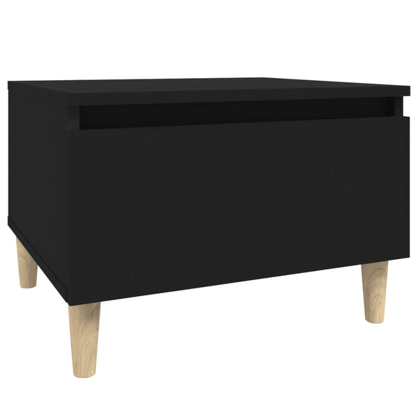Schwarzer Beistelltisch Lacurile 50x46x35cm (Holz)