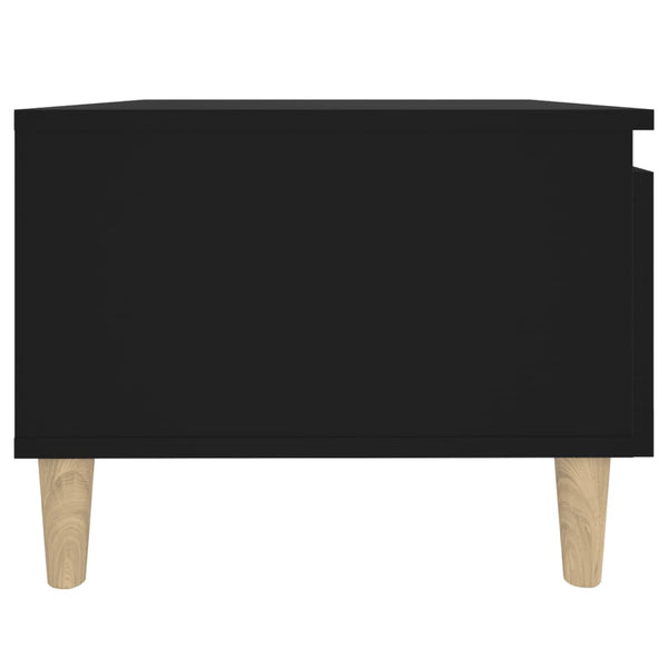 Schwarzer Beistelltisch Lacurile 50x46x35cm (Holz)