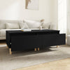 Schwarze Beistelltische Lacurile 50x46x35cm (2er-Set aus Holz)