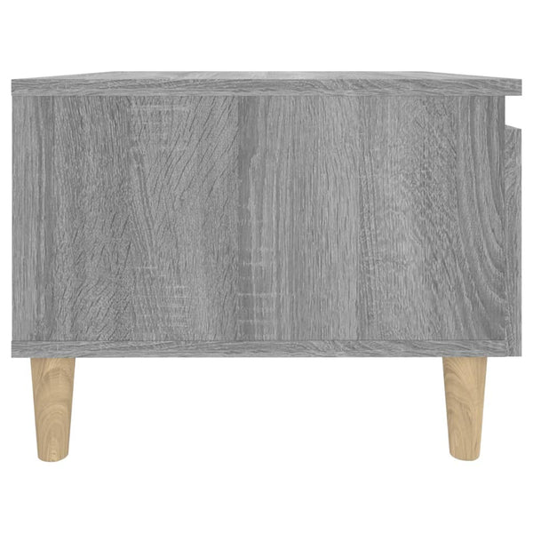 Graue Beistelltische Lacurile 50x46x35cm (2 Stück Sonoma Holz)